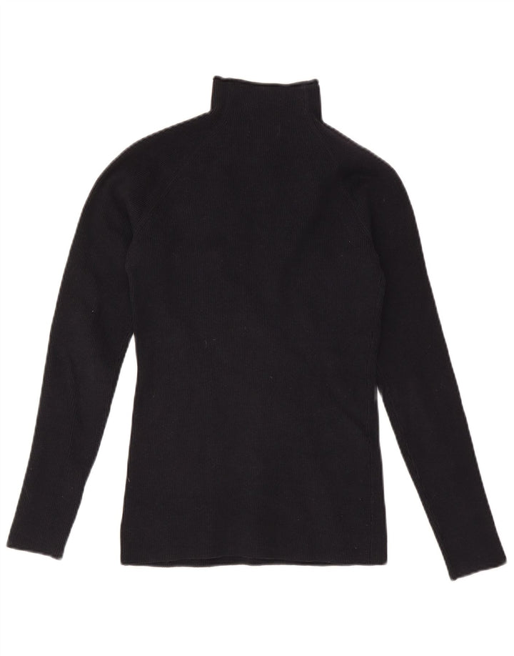 Damski top Orvis z długim rękawem UK 6 XS, czarna bawełna