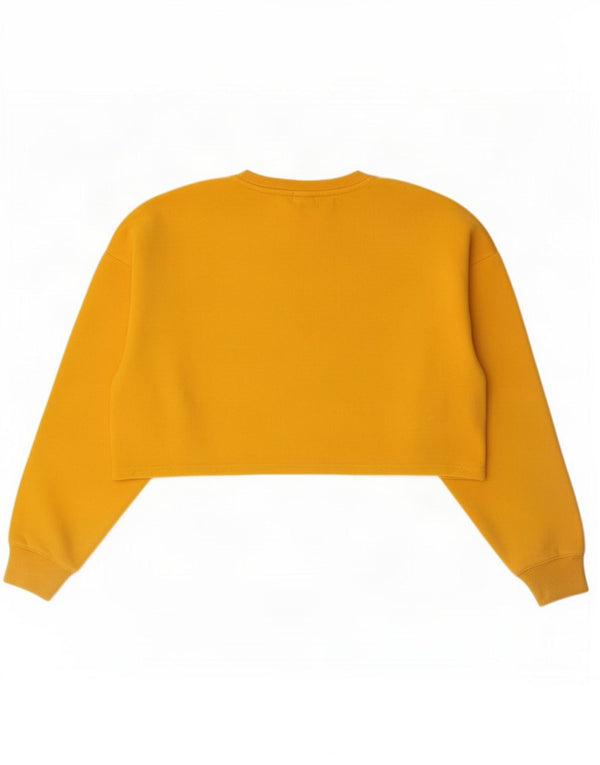 Bluza dziewczęca Russell Athletic Crop Oversize 9-10 lat, żółta