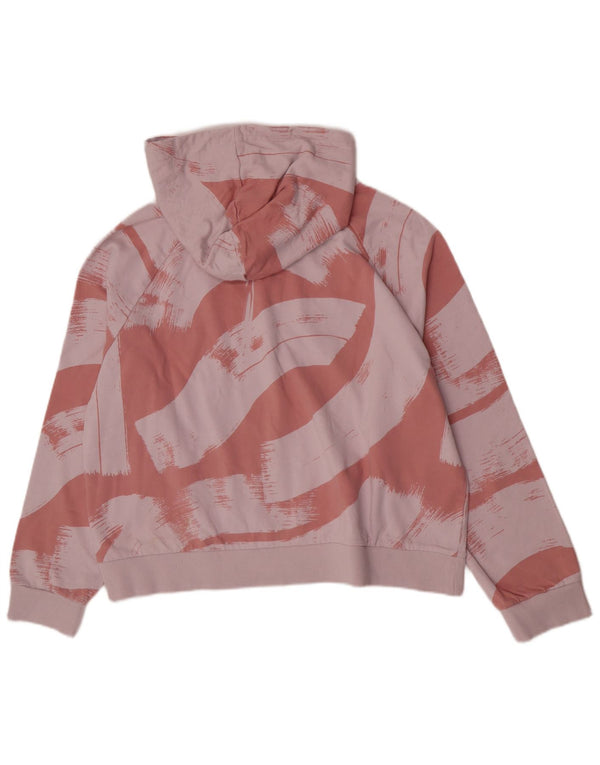 Damska bluza z kapturem Adidas Relaxed Fit UK 16//18 Duży różowy blok kolorów