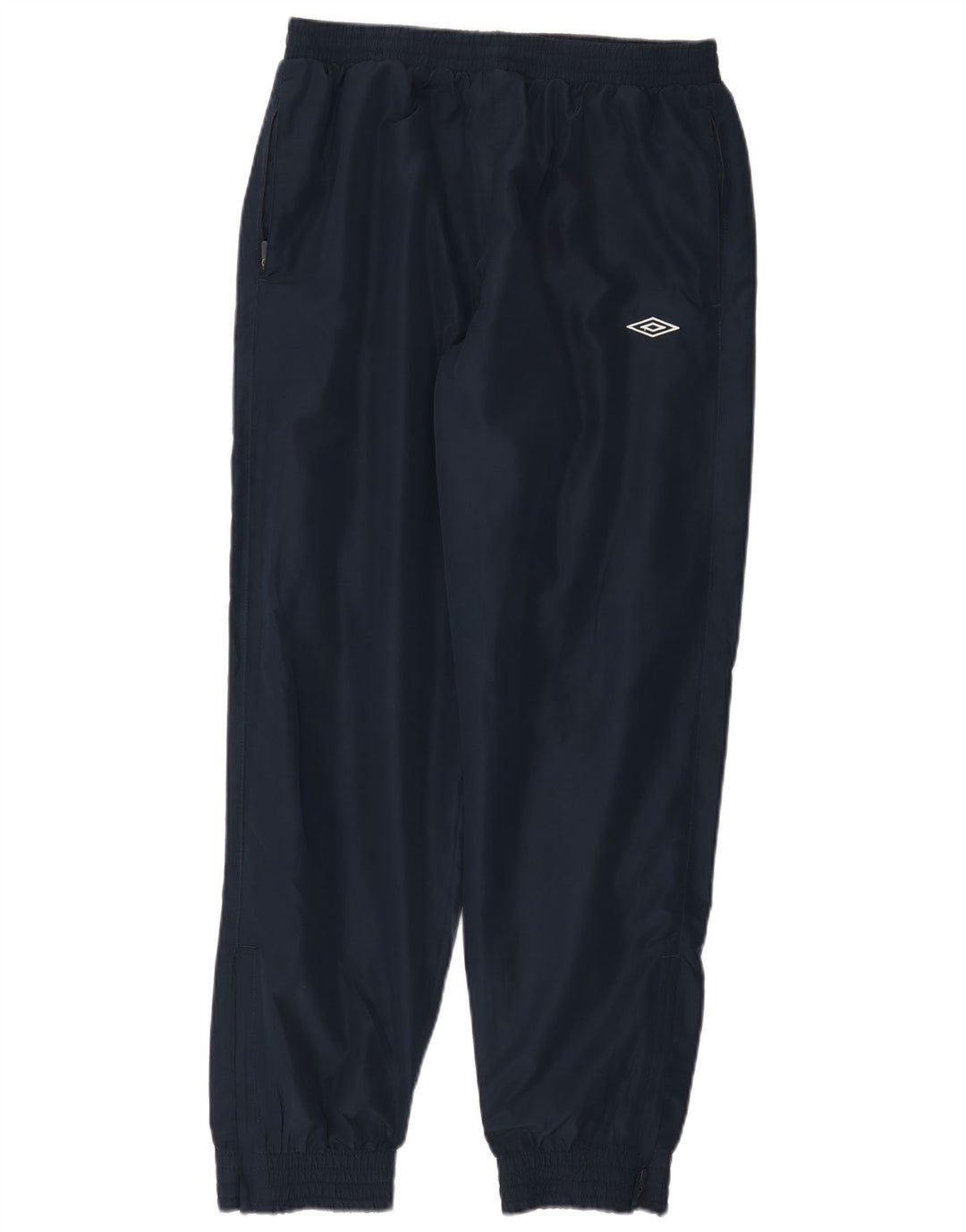 Męskie spodnie dresowe Umbro Joggery, duże, granatowe, poliestrowe