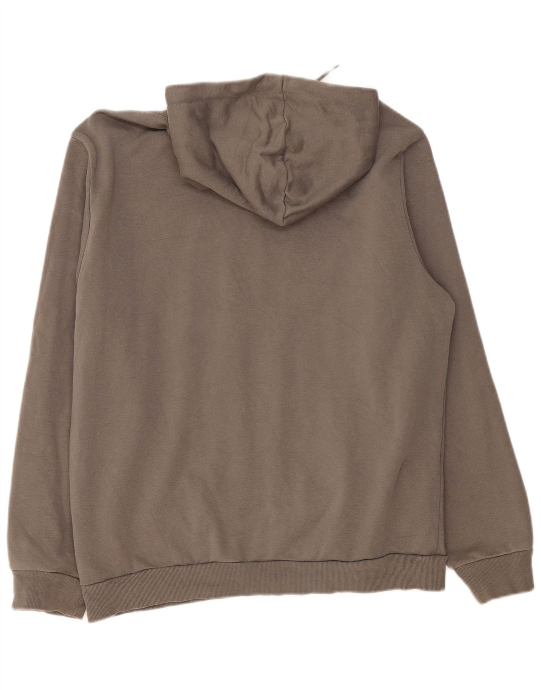 Męski sweter z kapturem i grafiką PUMA, duży, szary, bawełniany