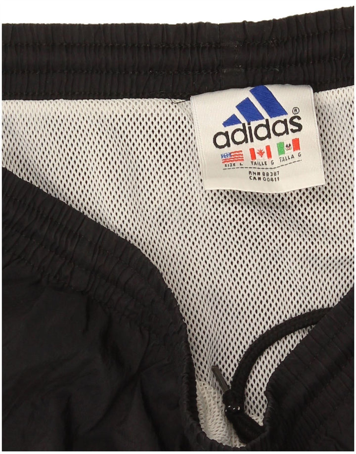 Męskie spodenki sportowe Adidas, duże, czarne