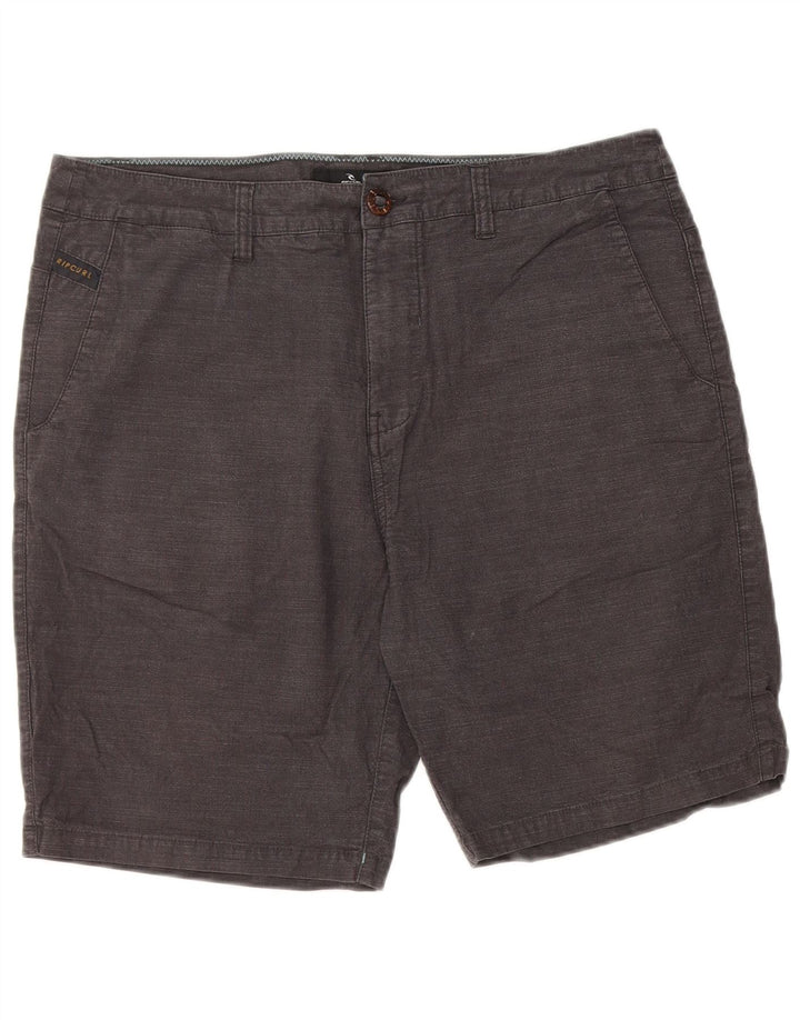 Męskie spodenki chino Rip Curl W34, duże, szare, bawełniane
