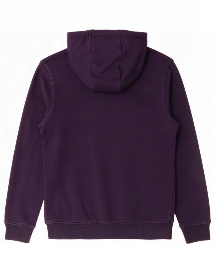 Męski sweter z kapturem i zamkiem błyskawicznym Lyle & Scott, mały, granatowy, bawełniany