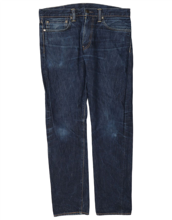 Męskie jeansy Levi's 511 Slim W34 L32 Niebieska bawełna