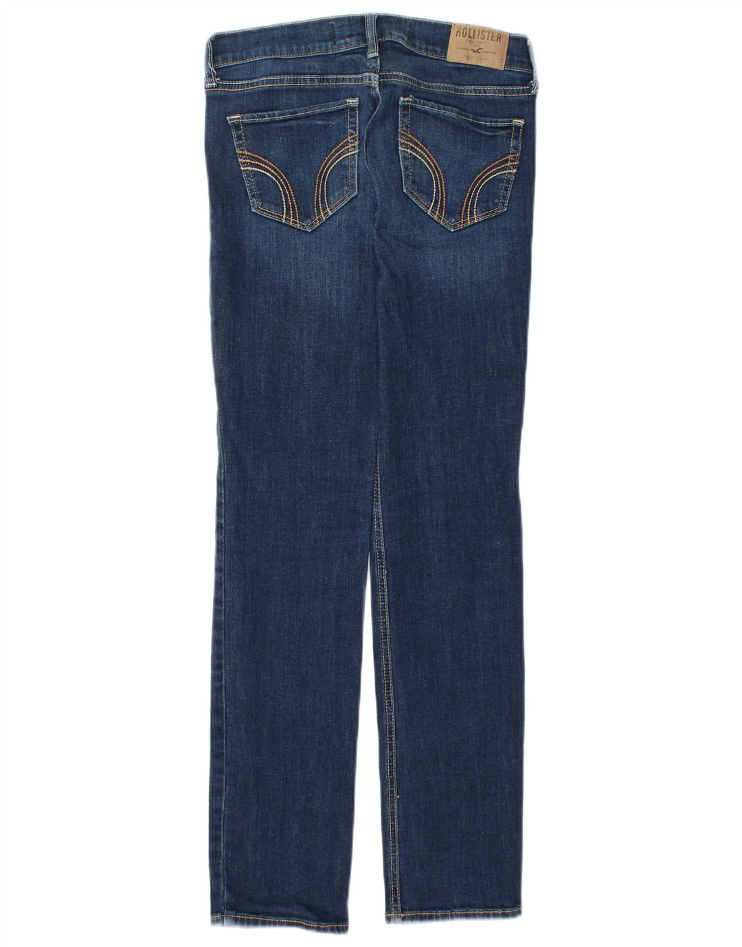 Damskie dżinsy HOLLISTER Socal Stretch US 0 XS W24 L31 Niebieskie bawełniane