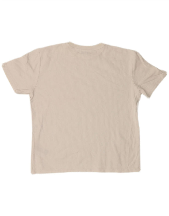 T-shirt męski Reiss, średni, biały, bawełniany