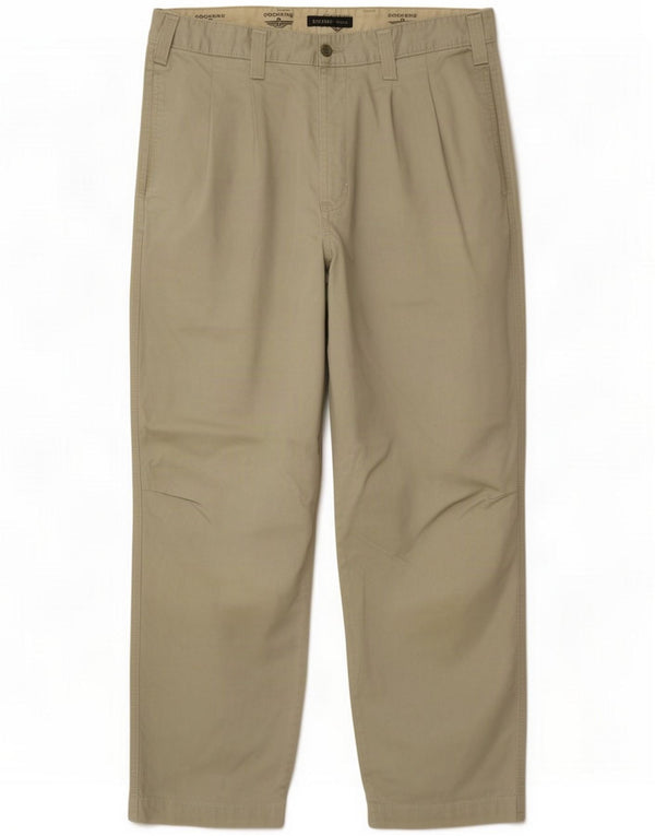 Dockers Męskie spodnie Chino Pegged W38 L32 Khaki Cotton