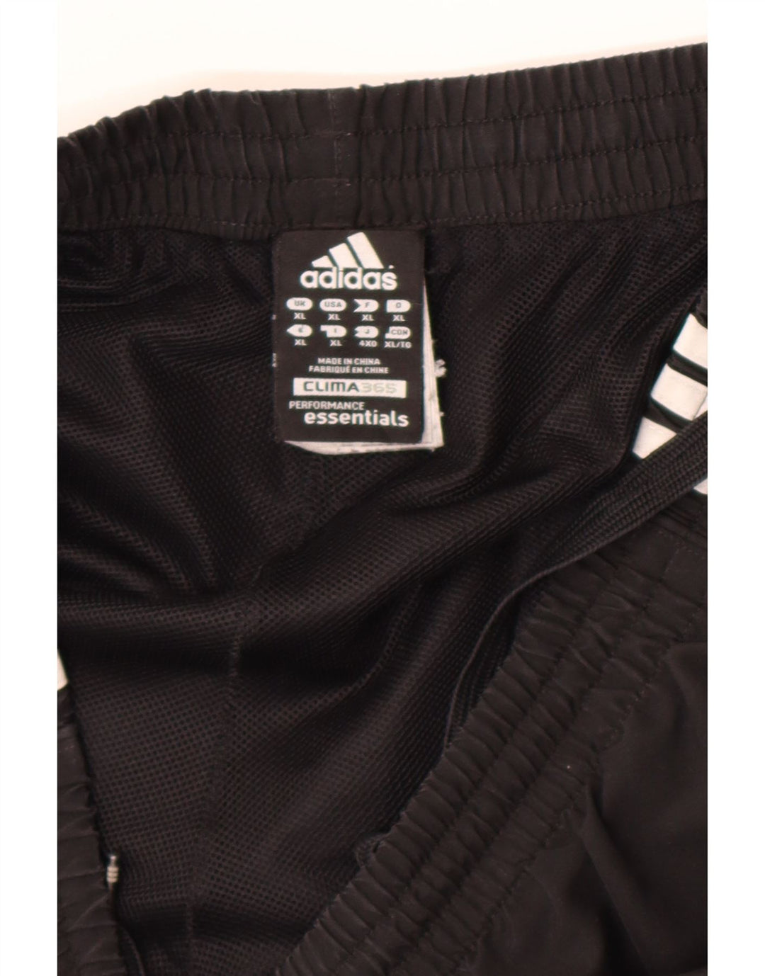 Męskie spodenki sportowe Adidas Clima 365 XL, czarne, poliestrowe