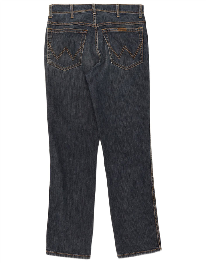 Damskie jeansy Wrangler o regularnym kroju W33 L32, granatowe, bawełniane