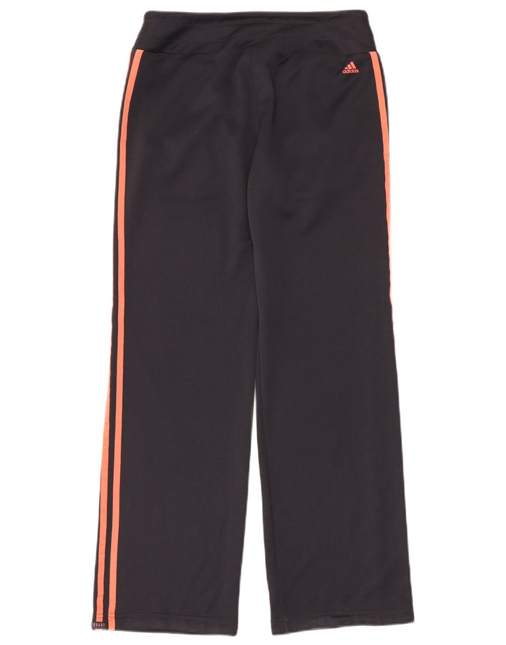Damskie spodnie dresowe Adidas Graphic UK 12 Średni czarny poliester