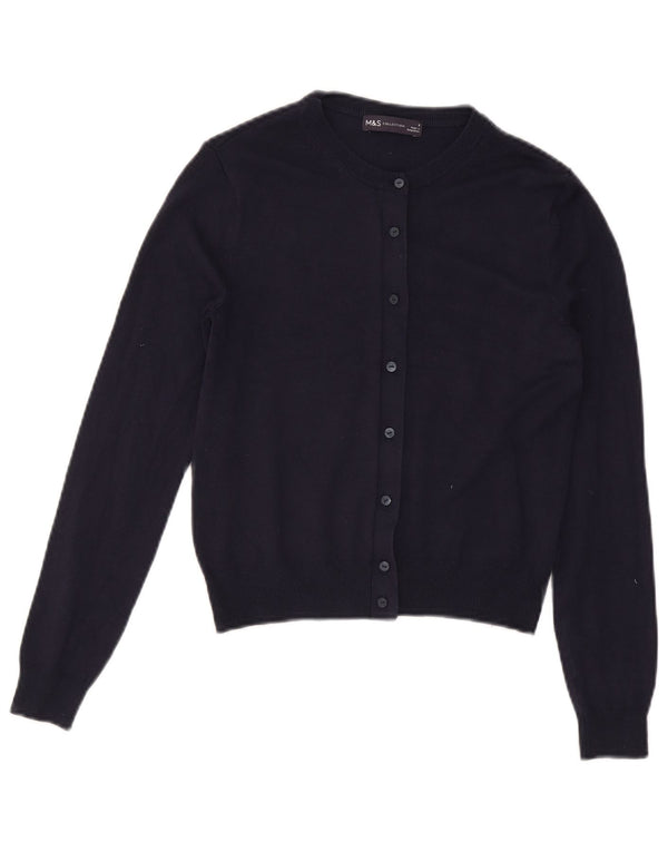 Sweter damski Marks & Spencer UK 8 Small, granatowy, wiskoza
