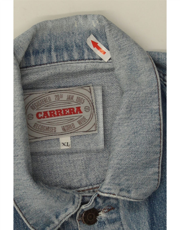 Damska kurtka dżinsowa Carrera UK 42 XL niebieska