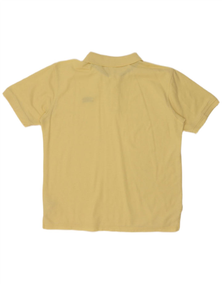 Męska koszulka polo Umbro XL, żółta, poliestrowa