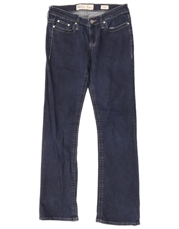 Damskie jeansy Bootcut BKE Payton o regularnym kroju W28 L31 Granatowa bawełna