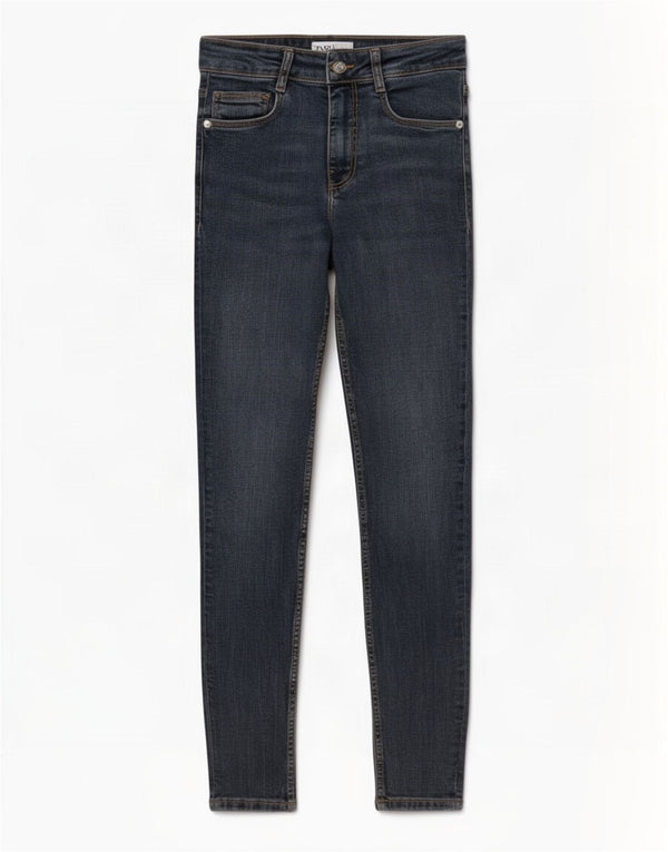 Damskie jeansy skinny Zara EU 36 XS W26 L27 Granatowe