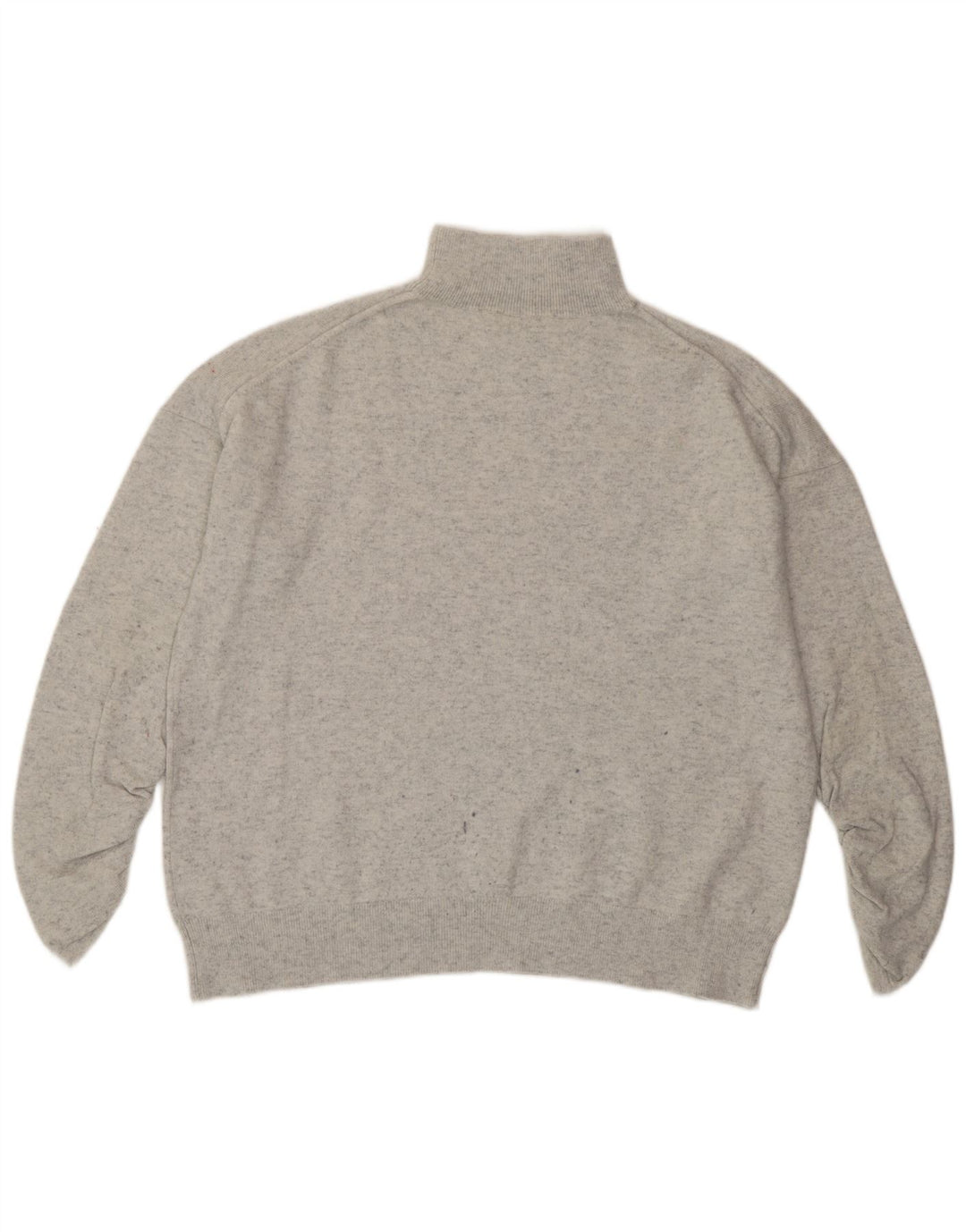 Damski sweter z golfem MINT VELVET UK 14, średni szary, nakrapiany