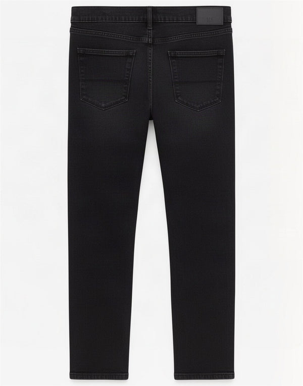 Marks & Spencer Męskie jeansy skinny W36 L29 Czarne bawełniane