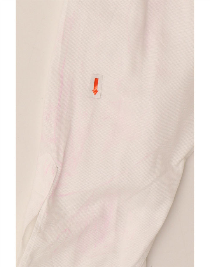 Męska koszula wizytowa ROCCOBAROCCO Rozmiar 17 1/2 44 XL Biała