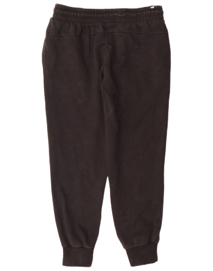 Męskie spodnie dresowe PUMA z grafiką, średnia czerń