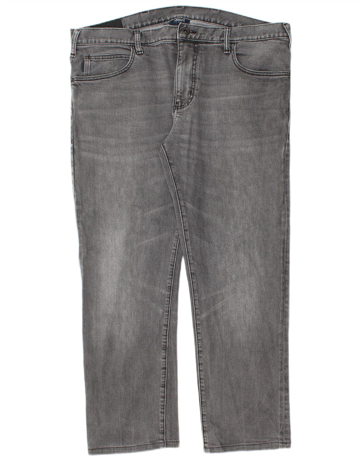 Męskie jeansy Armani Slim W40 L29 Szara bawełna