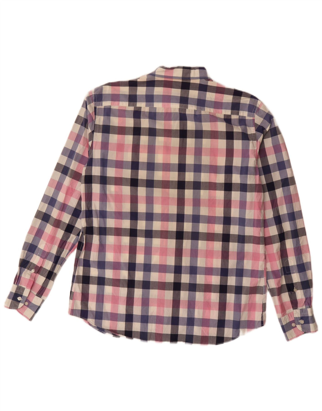 Koszula męska MASSIMO DUTTI Slim Fit w dużą, wielokolorową kratę