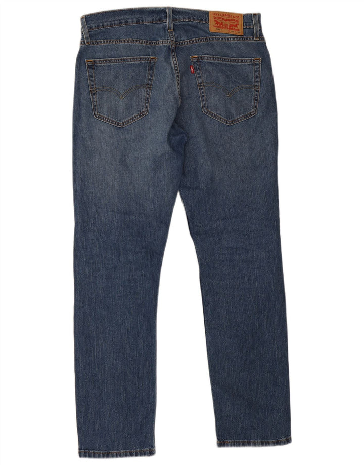 Męskie jeansy Levi's 511 Slim W32 L30 Niebieska bawełna