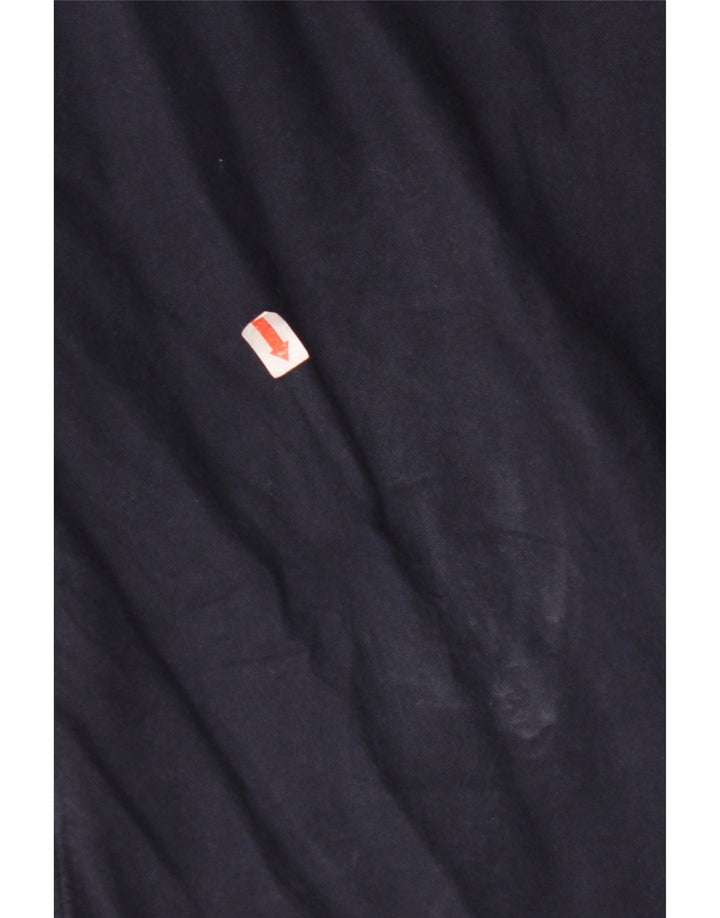 RALPH LAUREN Męska koszula, mała, granatowa, bawełniana