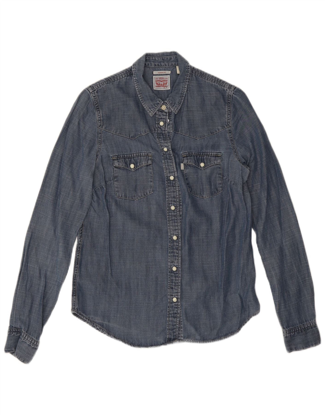 Damska koszula dżinsowa Levi's Classic Fit UK 6 XS niebieska