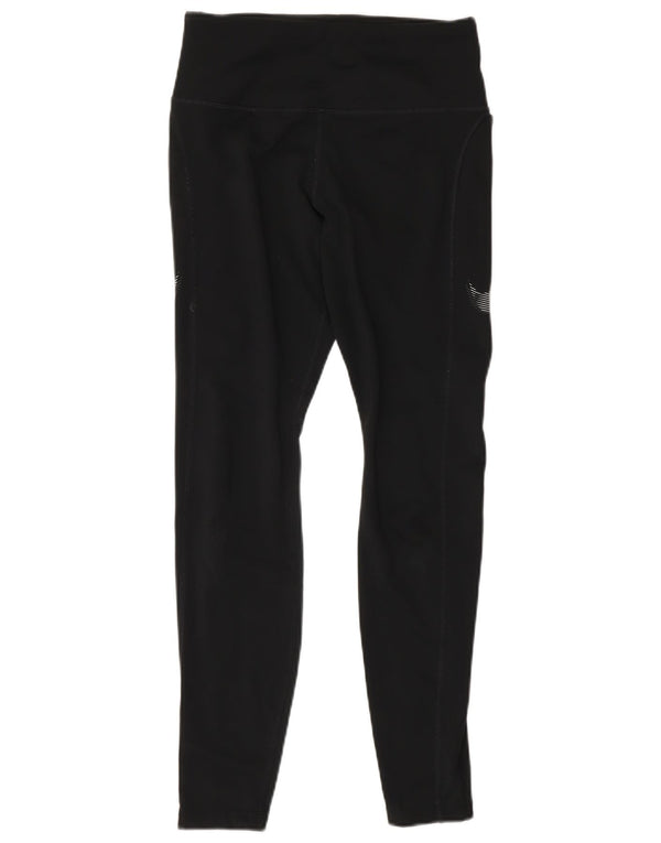 Damskie legginsy Nike Dri Fit UK 8, mały, czarny, poliestrowy blok kolorów