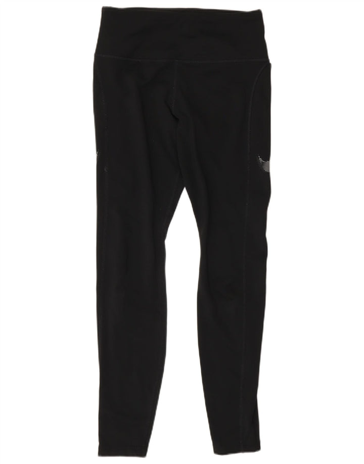 Damskie legginsy Nike Dri Fit UK 8, mały, czarny, poliestrowy blok kolorów