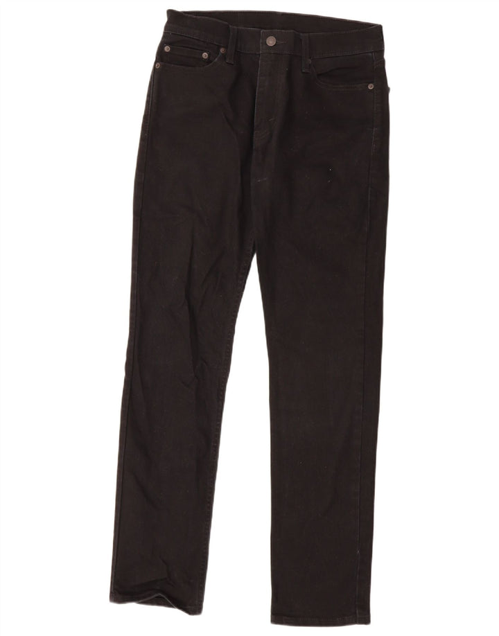 Męskie jeansy Levi's 511 Slim W30 L32 Czarna bawełna