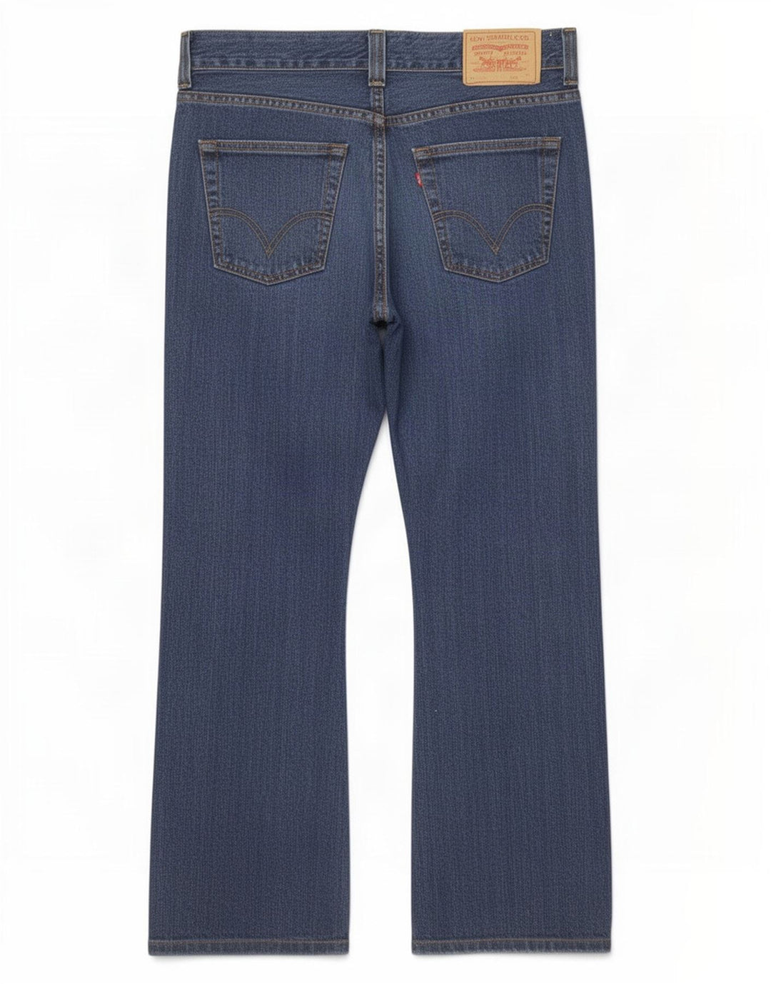 Męskie jeansy Levi's 512 Bootcut W30 L30 Niebieska bawełna