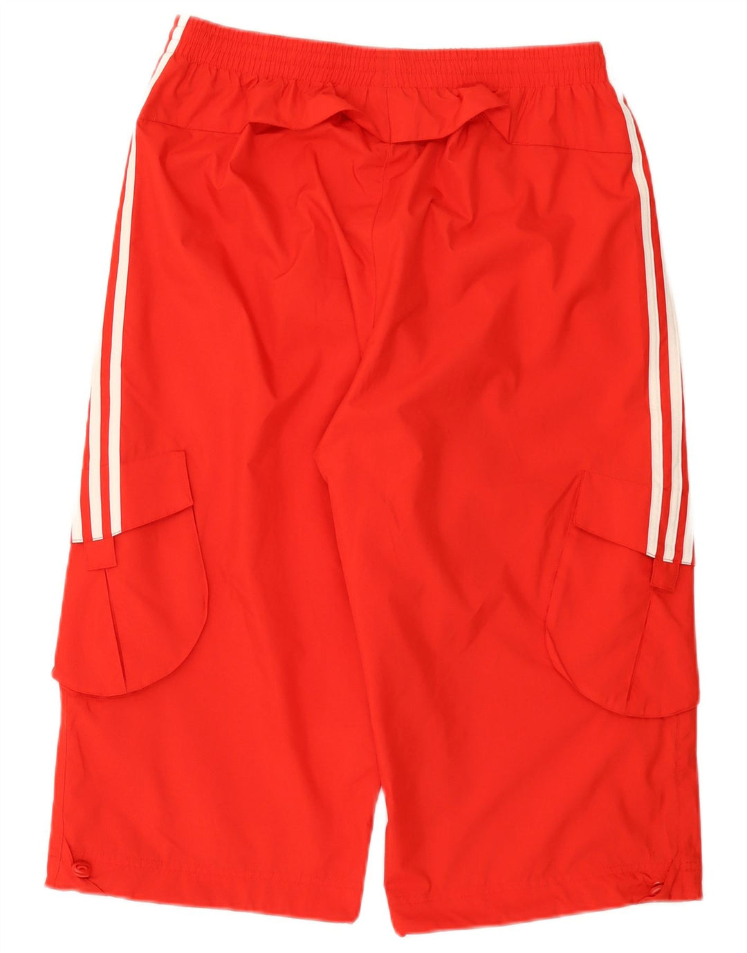 Męskie spodenki sportowe Adidas Bermuda Cargo, duże, czerwone, nylonowe