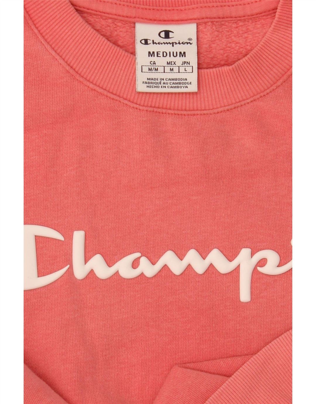 Damska bluza z grafiką Champion UK 14, średni róż