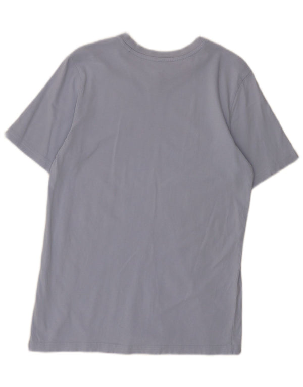 Adidas Chłopięcy T-Shirt Top 13-14 Lat Niebieski Bawełniany