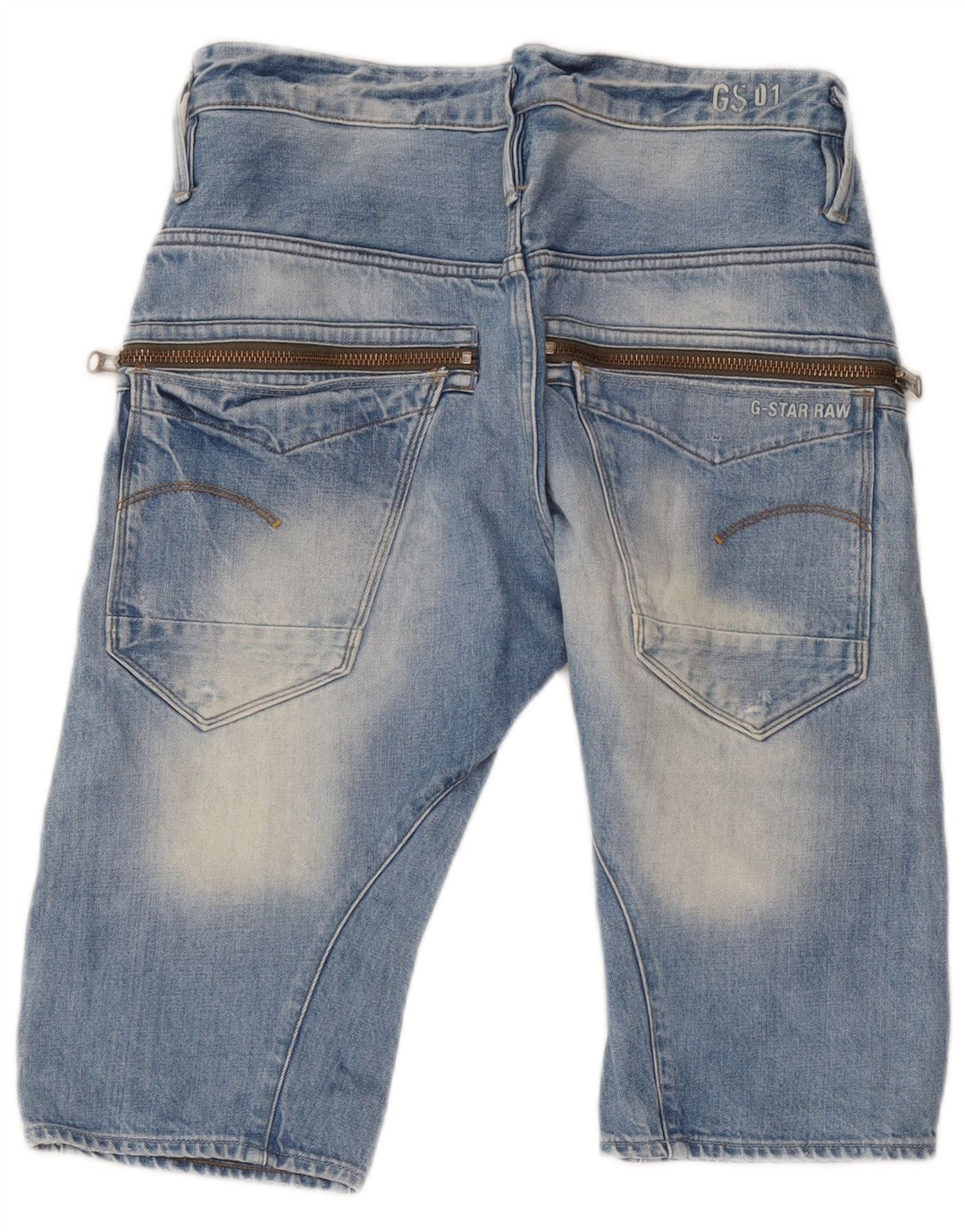 Męskie spodenki jeansowe G-Star W32 średni niebieski