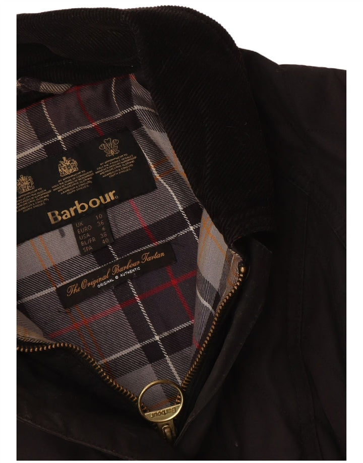 Damska pikowana kurtka Barbour UK 10 Small Black