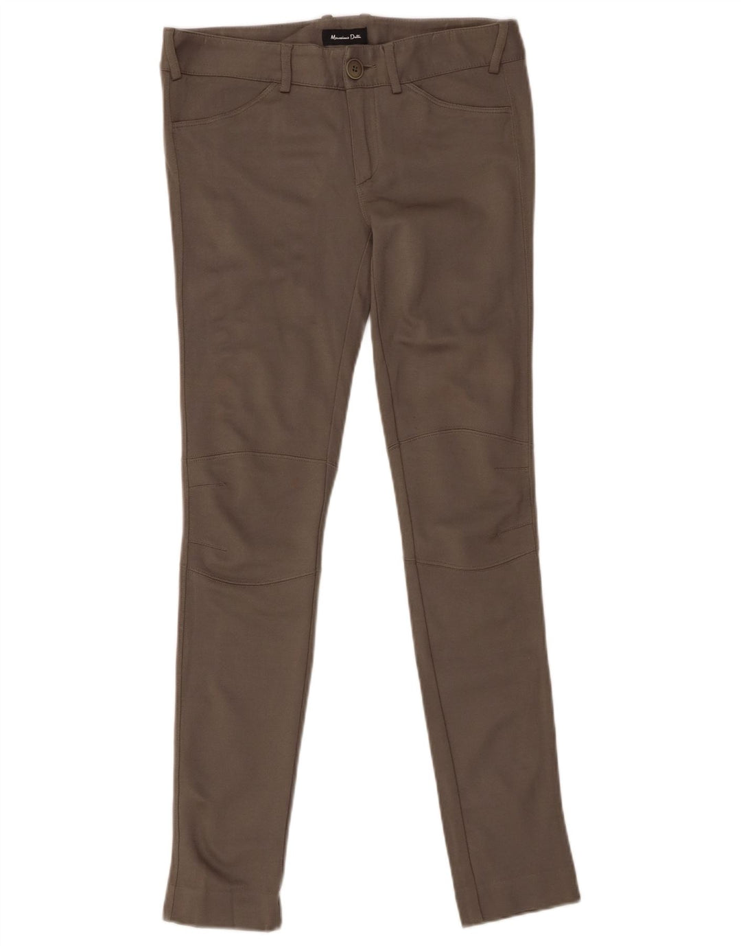 Spodnie damskie MASSIMO DUTTI Skinny EU 36 XS W26 L29 Khaki Modal