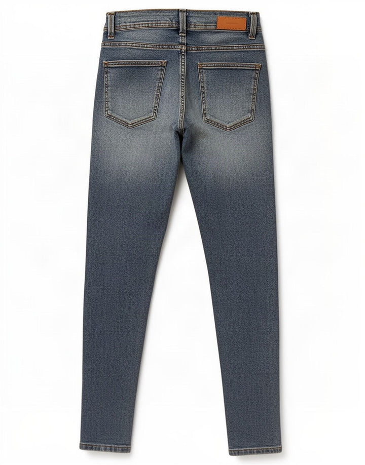 Damskie jeansy Zara Slim EU 42 Large W32 L30 Niebieskie