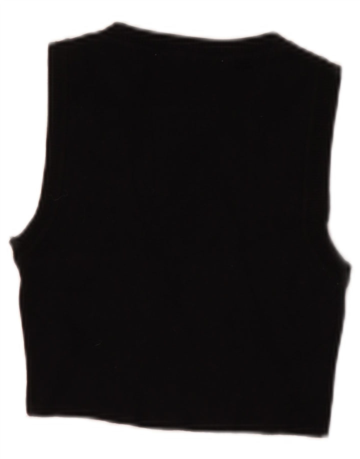 Damski krótki top Zara UK 8 Small Black