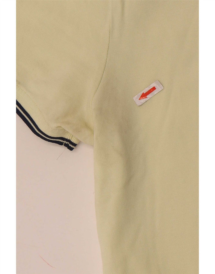 Męska koszulka polo Blauer XL, żółta, bawełniana