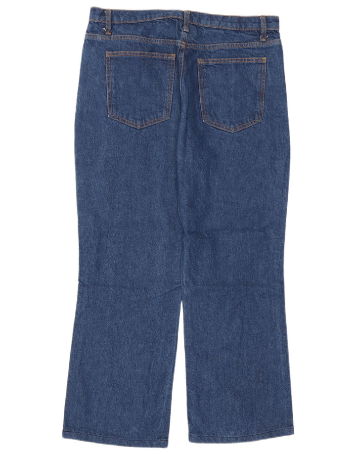 Damskie jeansy Bootcut Zara EU 44 XL W34 L27 Niebieskie, bawełniane