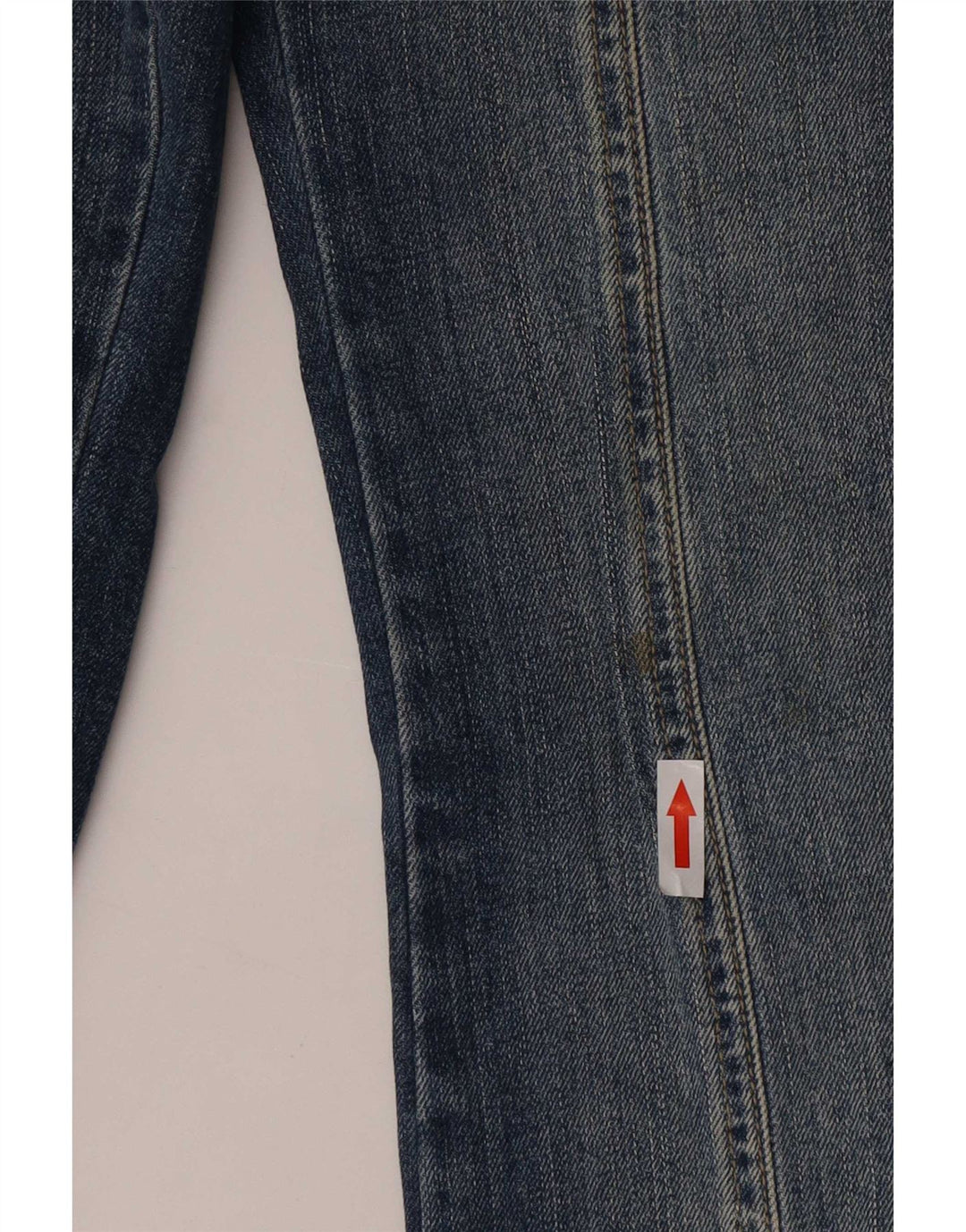 Vintage damskie jeansy Bootcut W28 L31 granatowe
