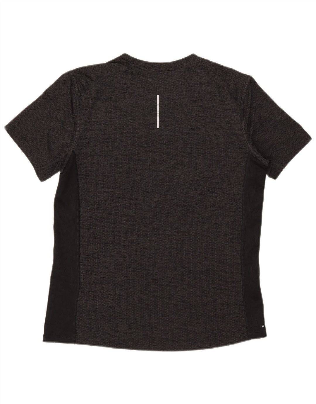 Męski T-shirt Nike Dri Fit Top, średni, khaki, poliester z blokami kolorów