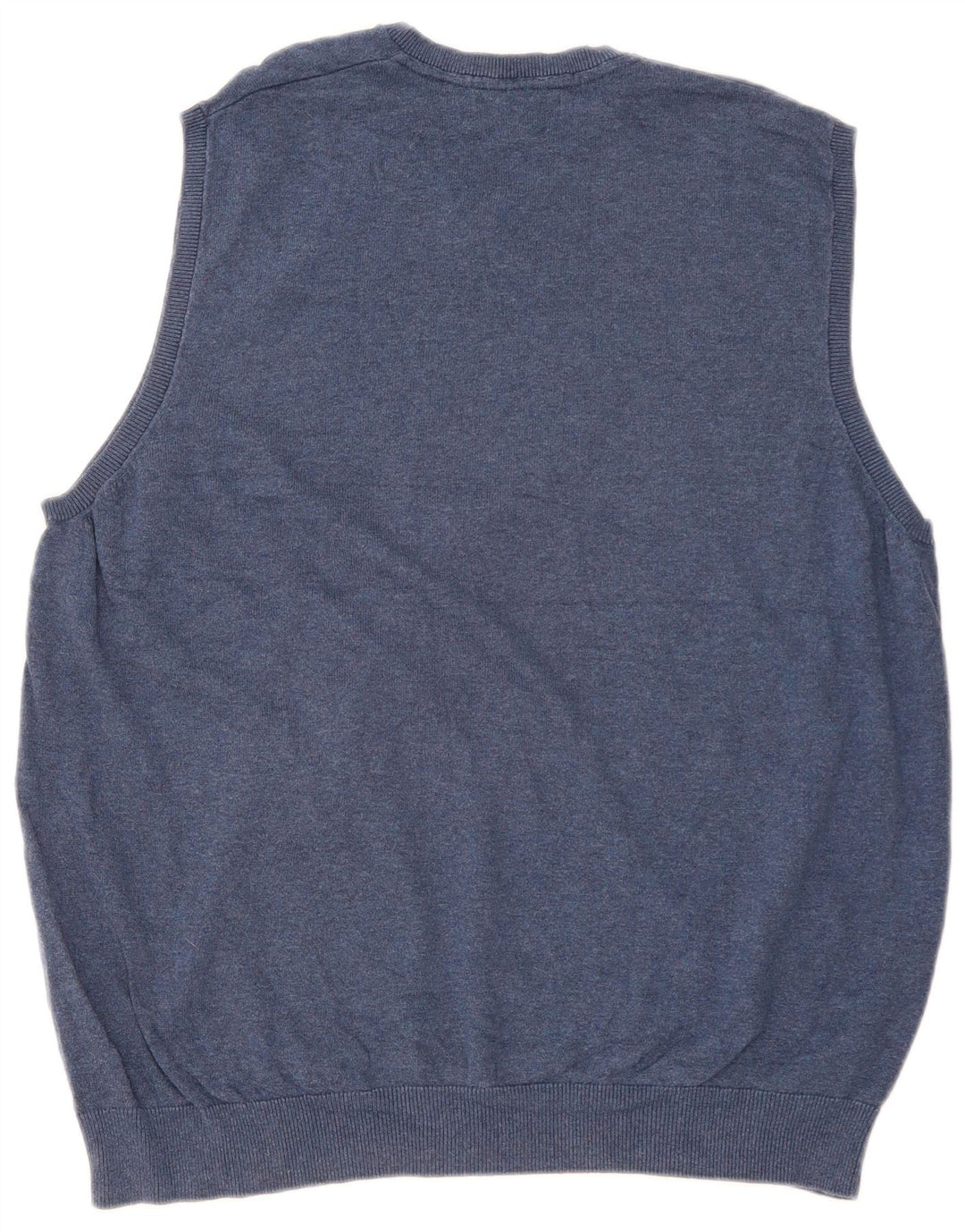 Marks & Spencer Męski podkoszulek bez rękawów, 2XL, granatowy, bawełniany