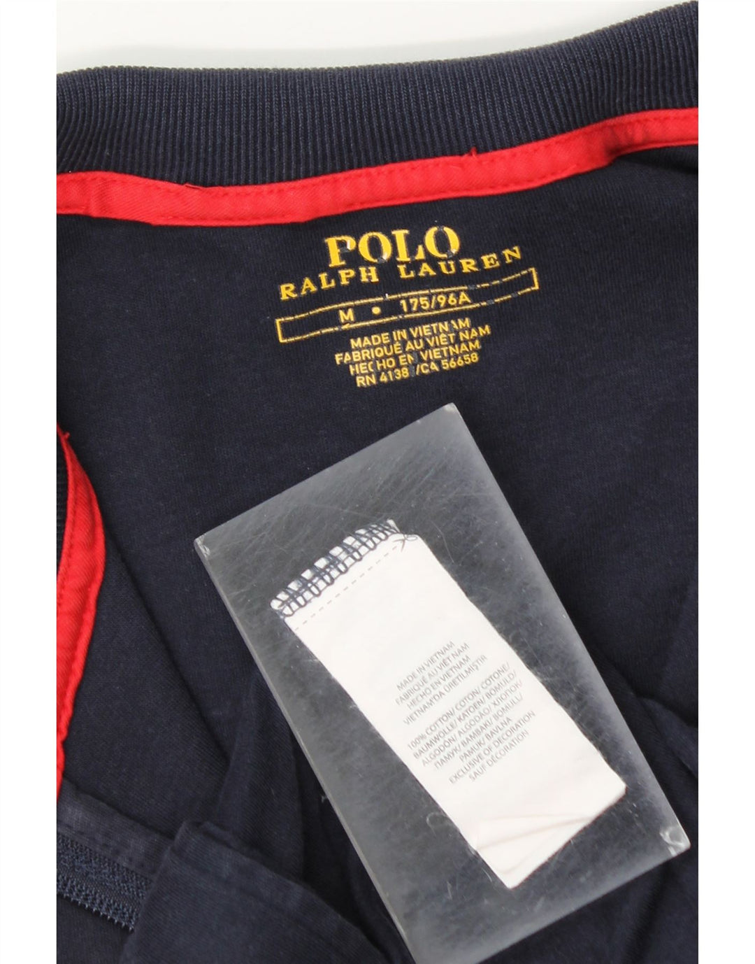 Męska kurtka dresowa Polo Ralph Lauren, średnia granatowa, blok kolorów