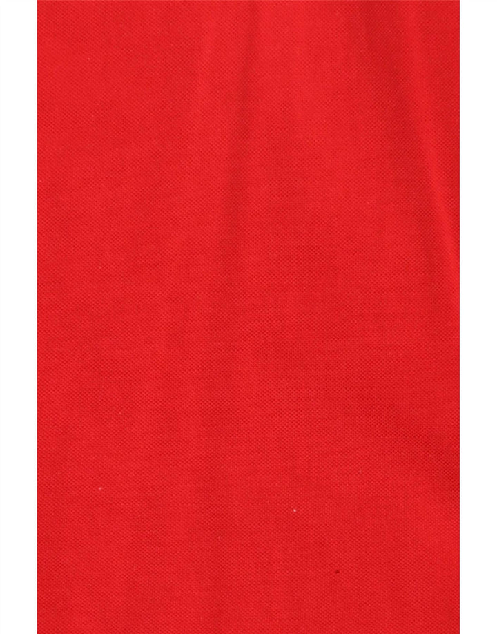 Męska koszulka polo Lacoste, rozmiar 7, 2XL, czerwona, bawełniana