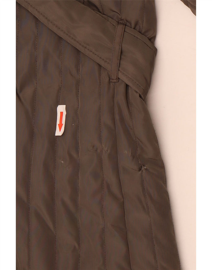 Damska pikowana kurtka Michael Kors UK 18 XL, brązowy poliester