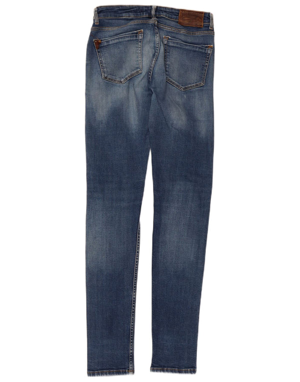 Damskie jeansy skinny Zara EU 38 Small W28 L31 Niebieskie